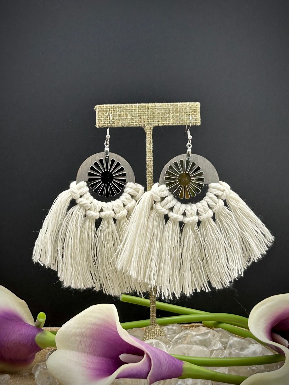 Custom Macrame Earrings